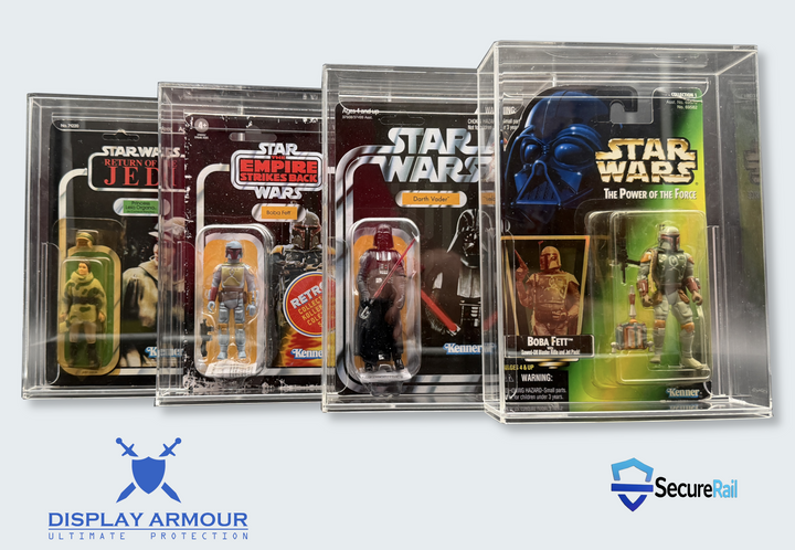 The Best Star Wars Figure Display Case Guide for Kenner, TVC, Retro & Loose Figures