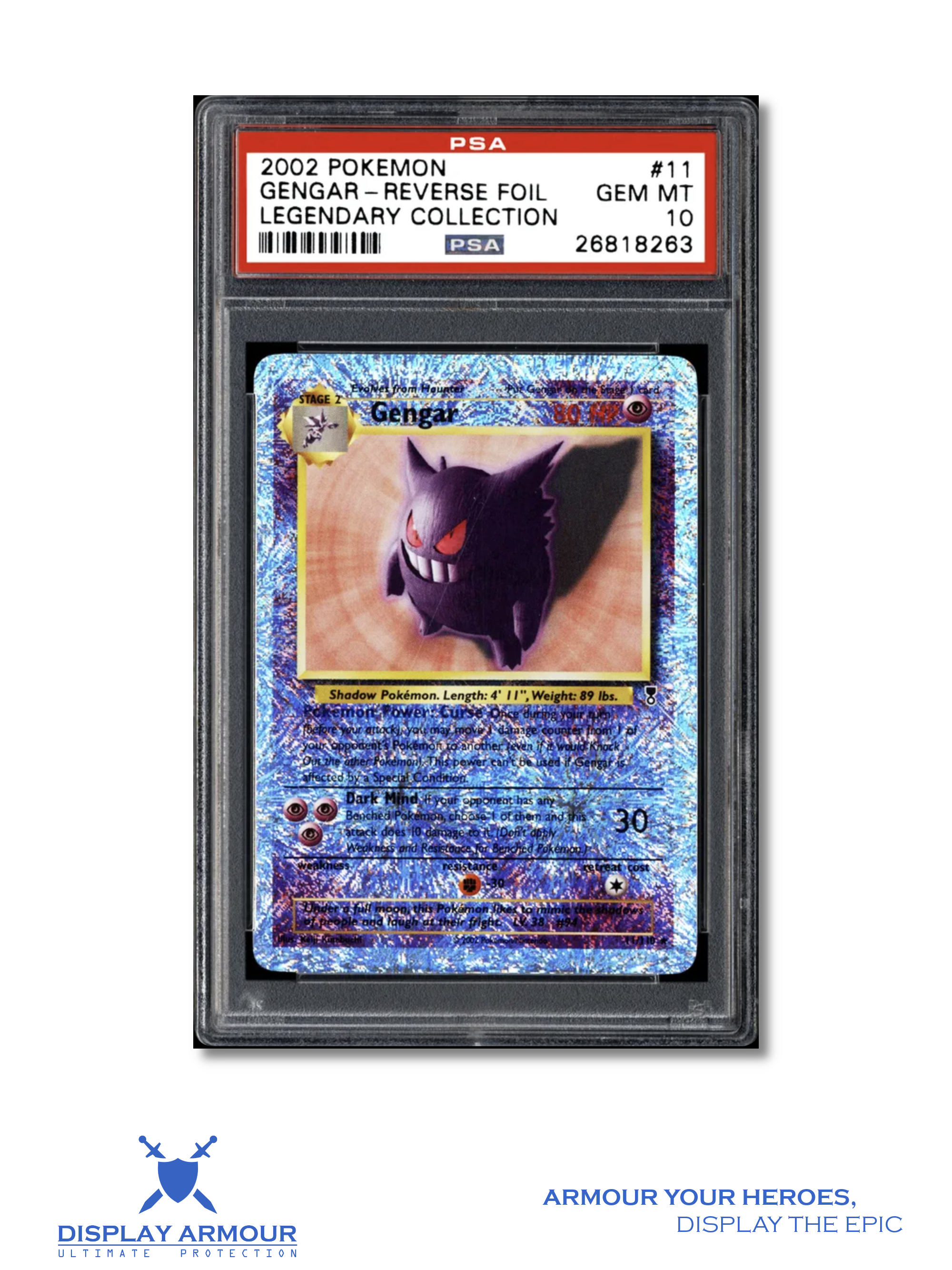 Gengar Legendary Collection Reverse Holo, 2002 Pokémon card