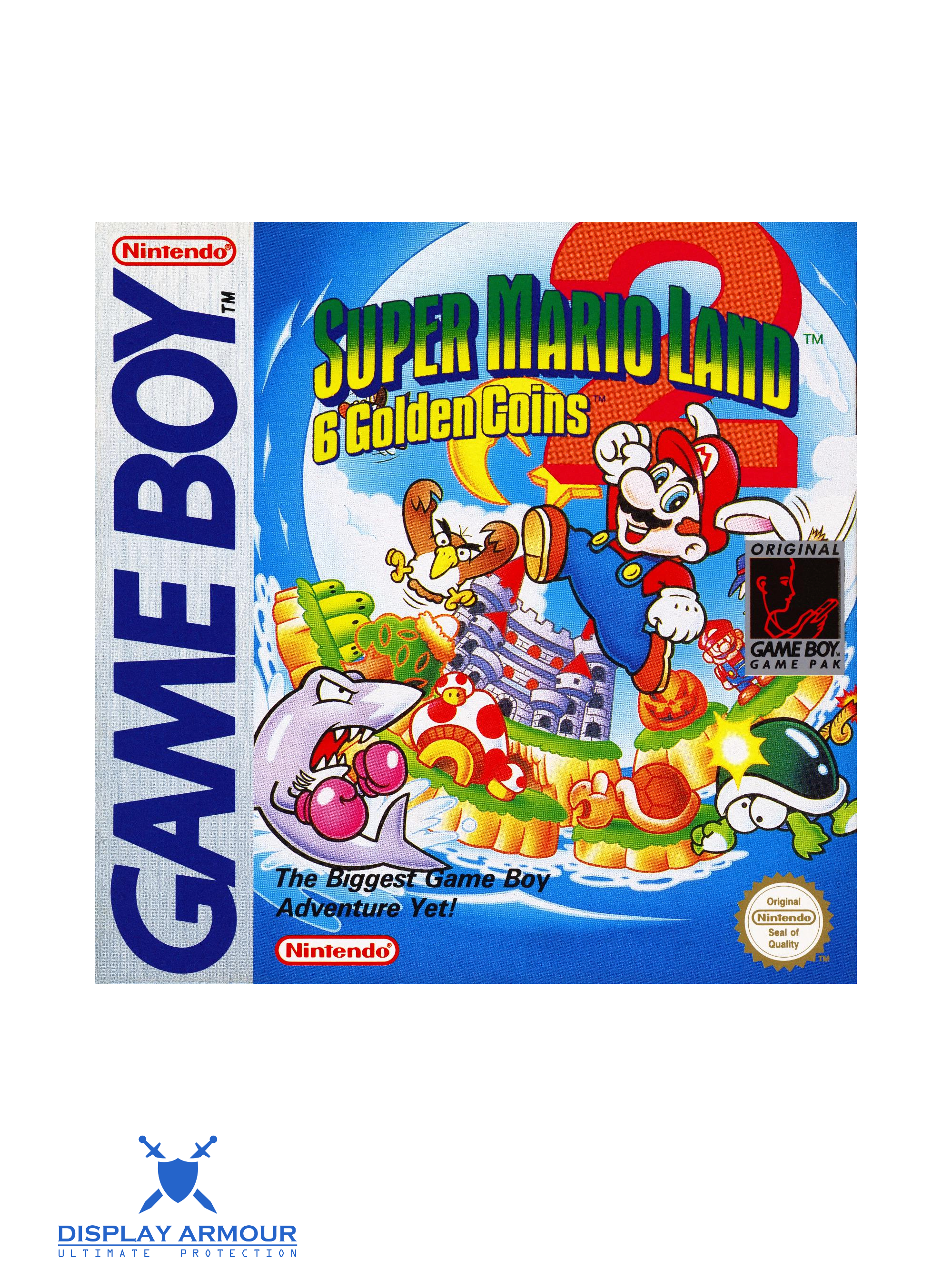 Sealed first-production Super Mario Land Game Boy game graded PSA 9.8 A+