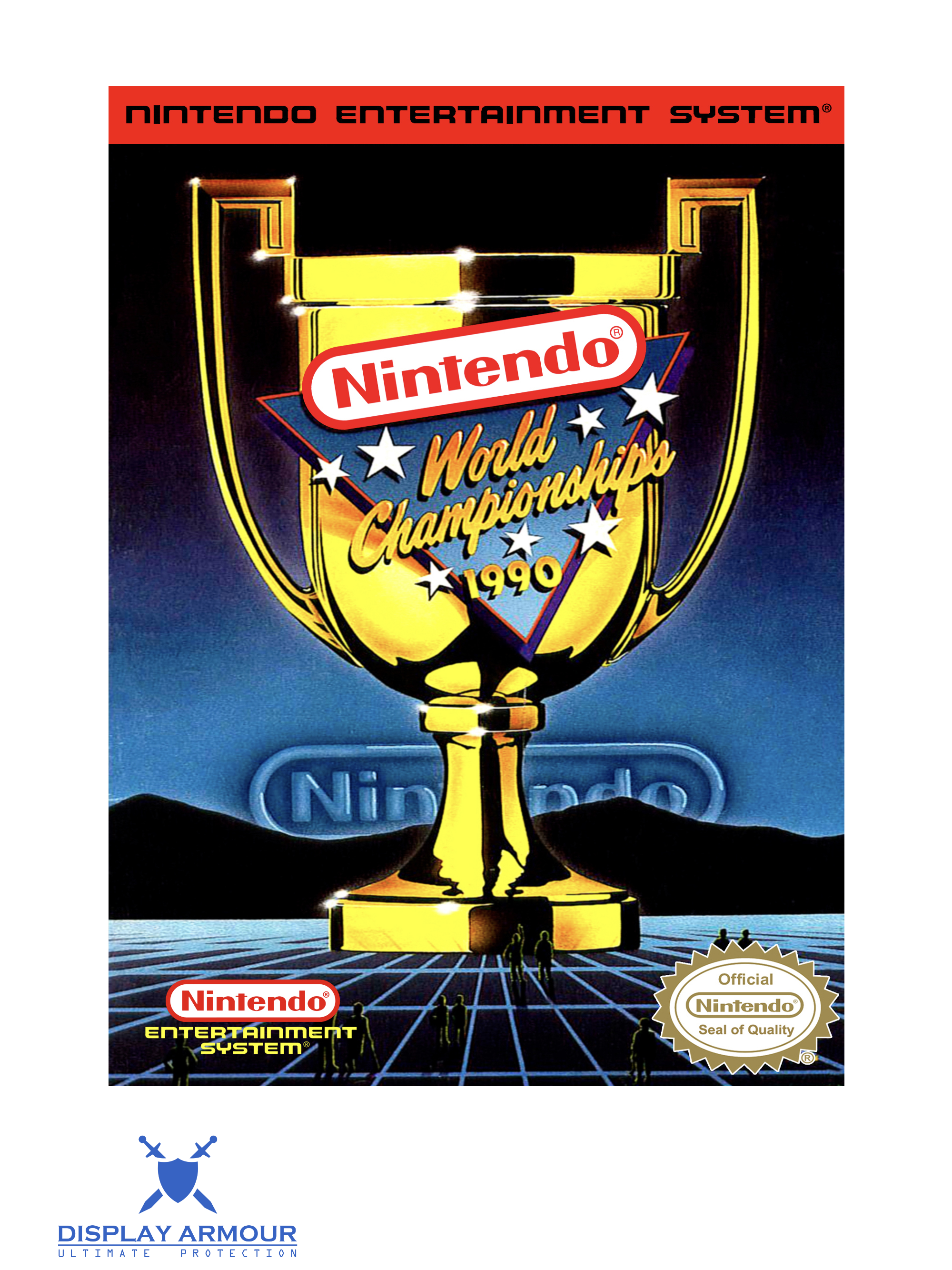Nintendo World Championships 1990 grey NES competition cartridge number 0273