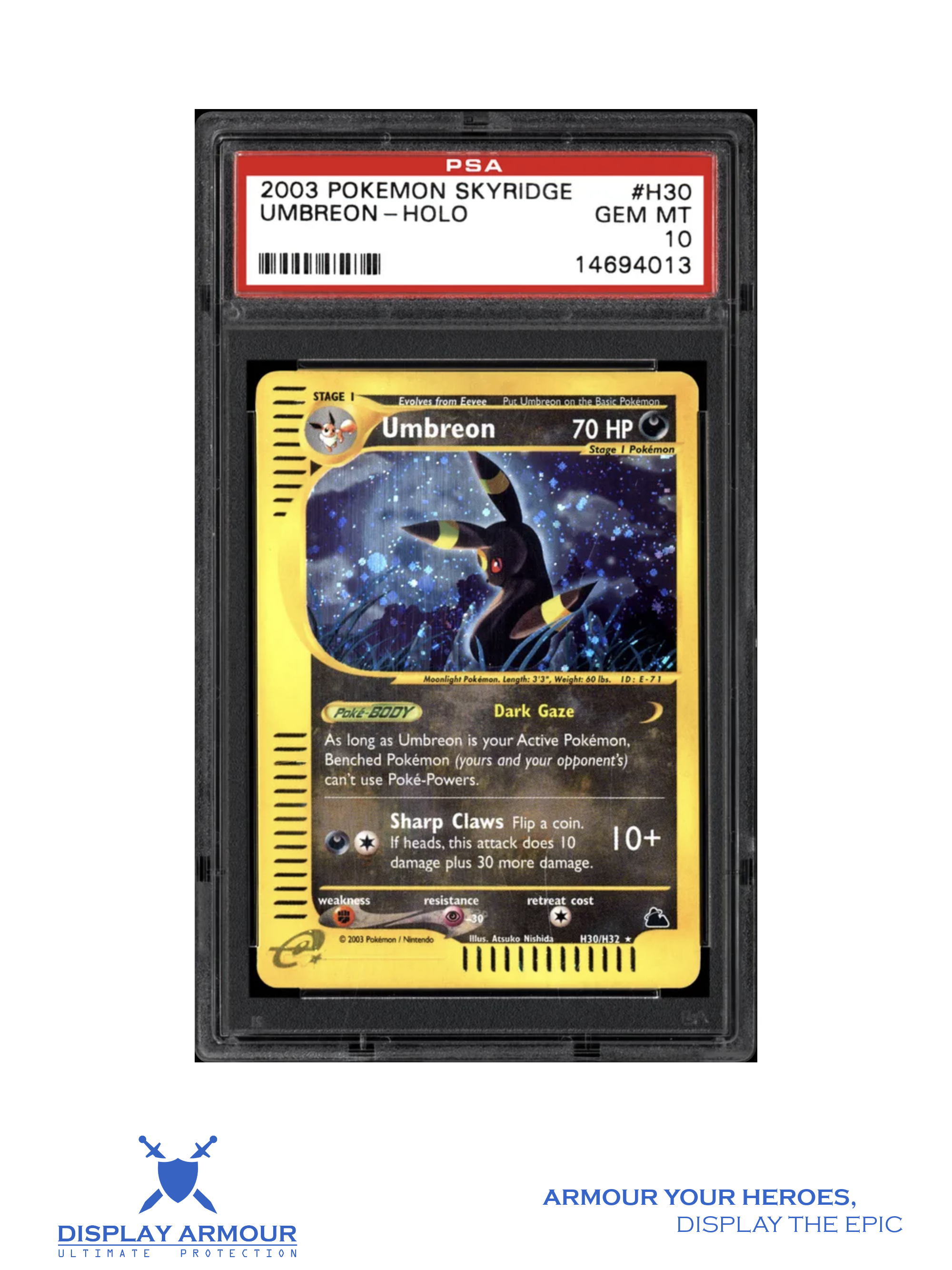 Umbreon Holo, Skyridge Pokémon card