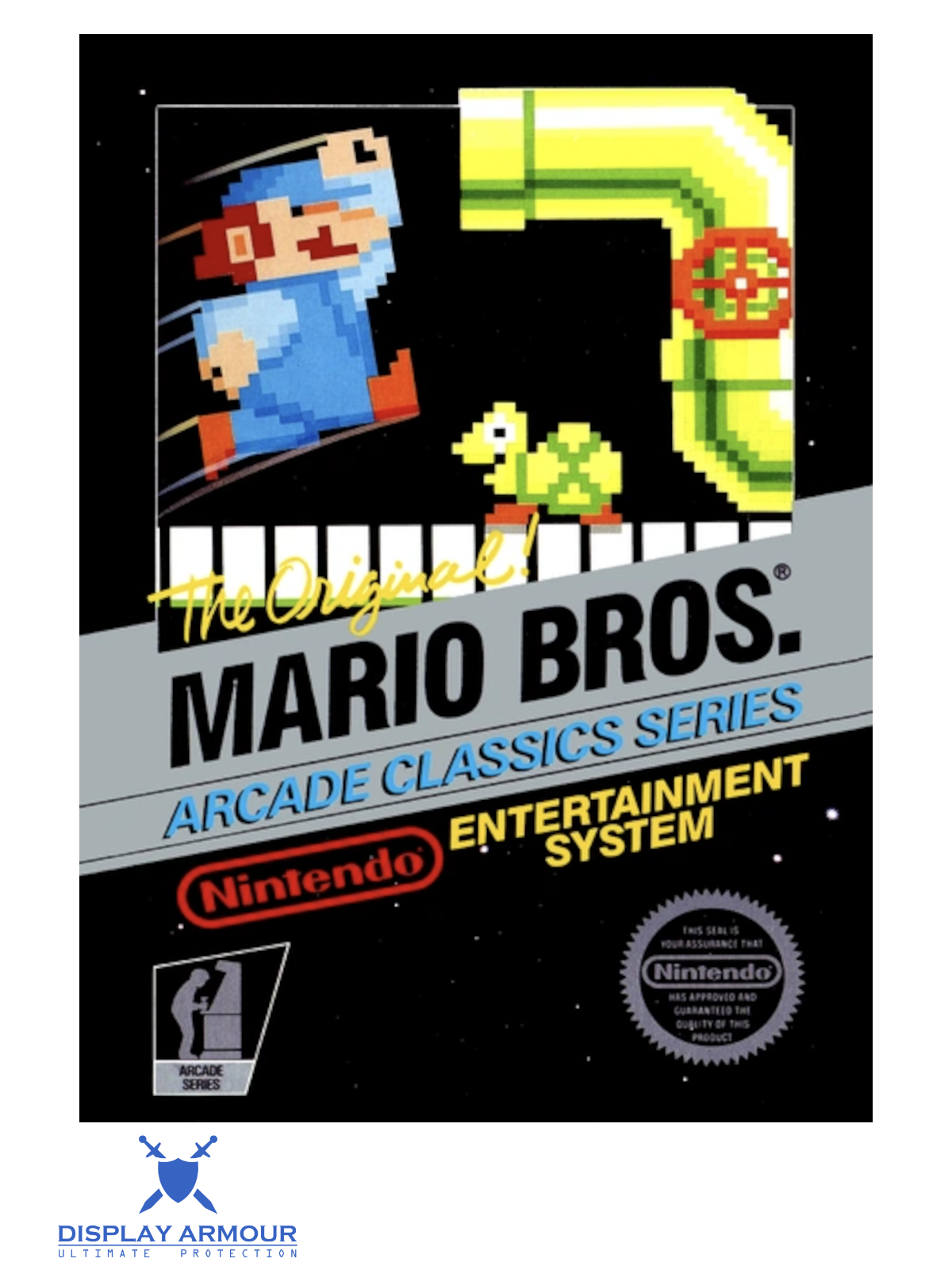 Sealed first-production Mario Bros. NES game graded PSA 9.2 A++