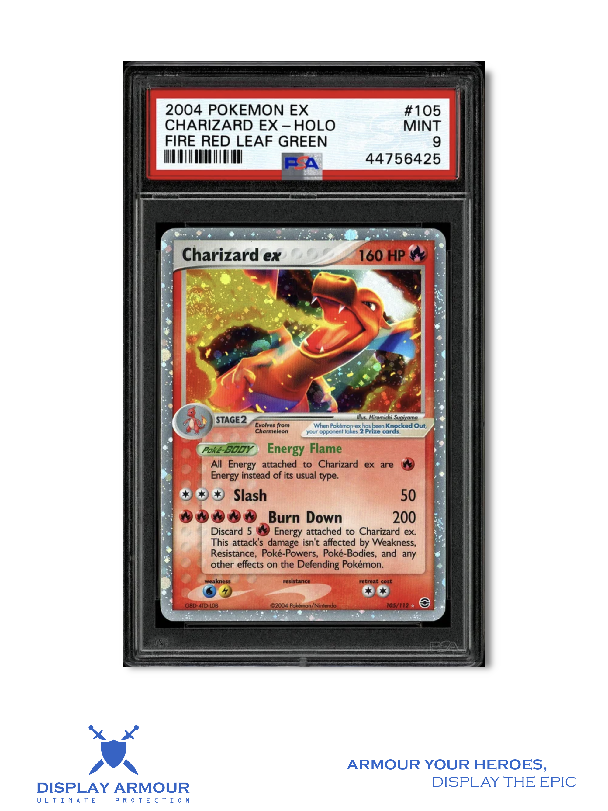 Charizard ex, EX FireRed & LeafGreen Pokémon card