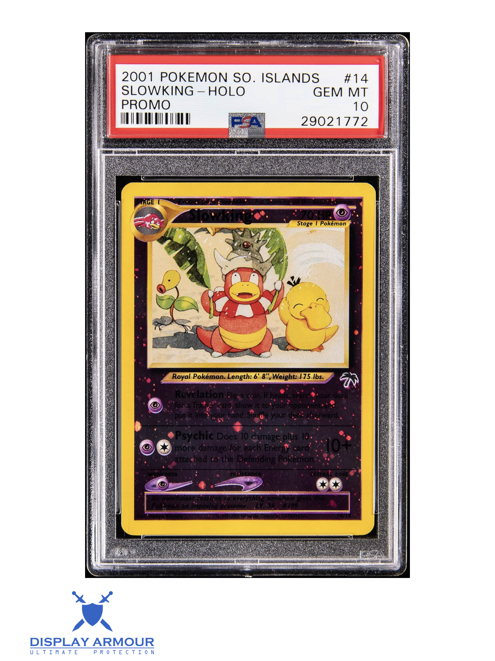 Slowking Holo, Southern Islands, 2001 English Southern Islands, 14/18 Pokémon card