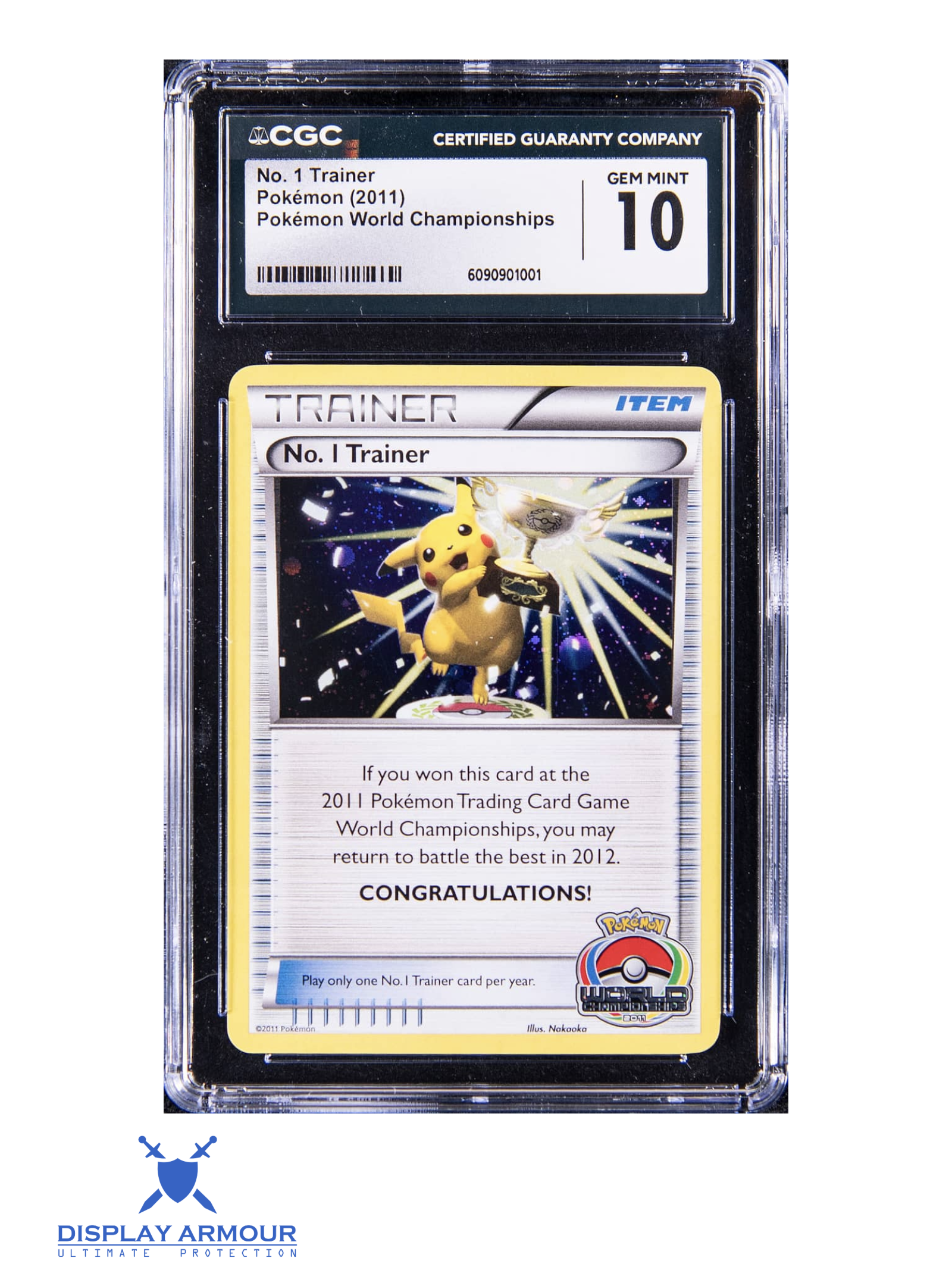 No. 1 Trainer, 2011 World Championships, 2011 World Championships Pokémon card
