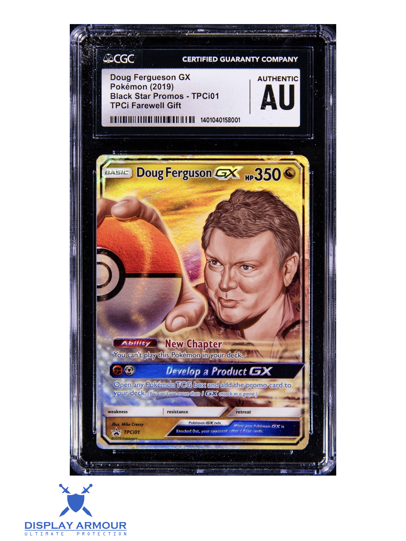 Doug Ferguson GX, TPCi Farewell Promo, 2019 TPCi promo, TPCi01 Pokémon card