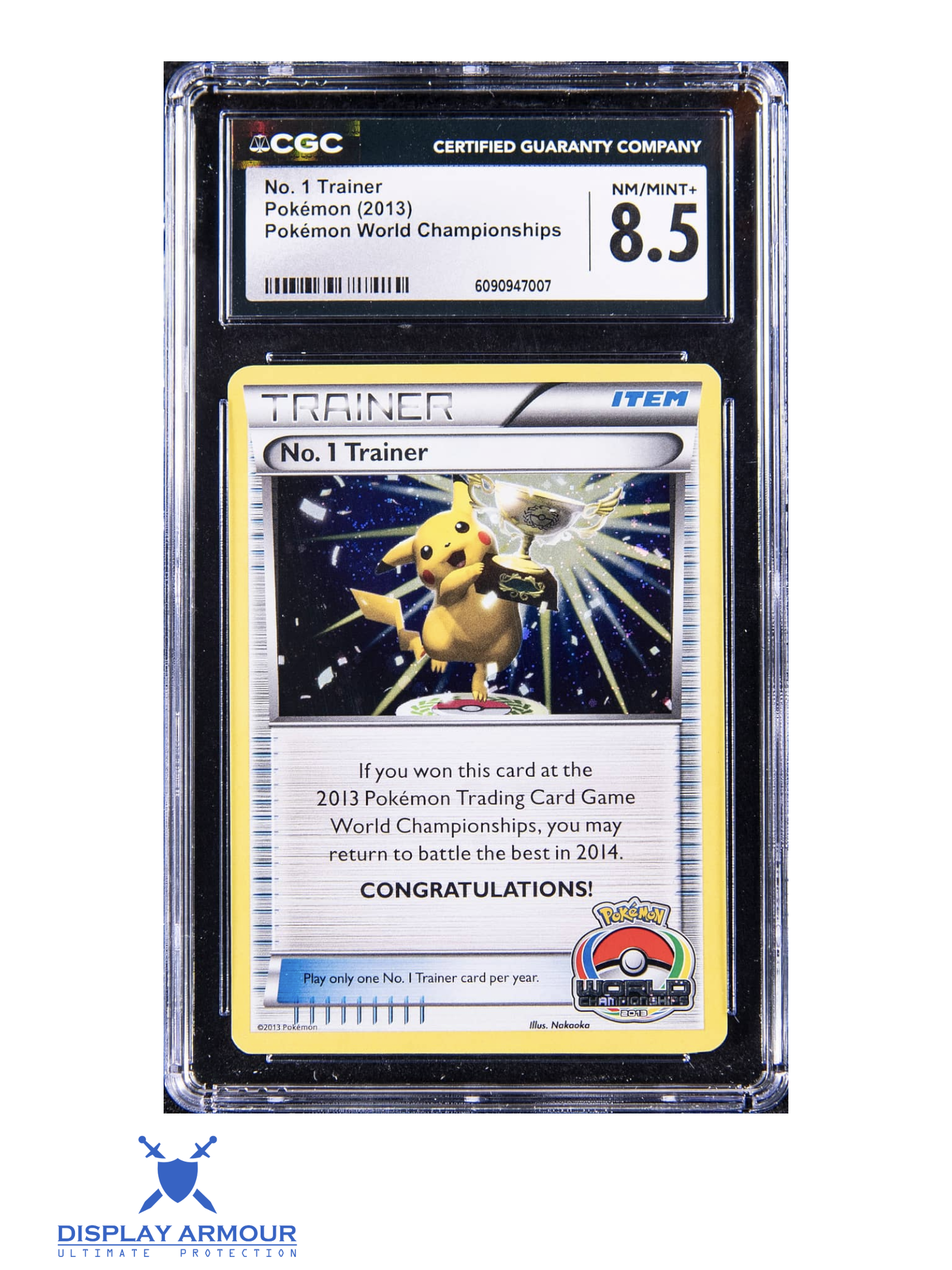 No. 1 Trainer, 2013 World Championships, 2013 World Championships Pokémon card