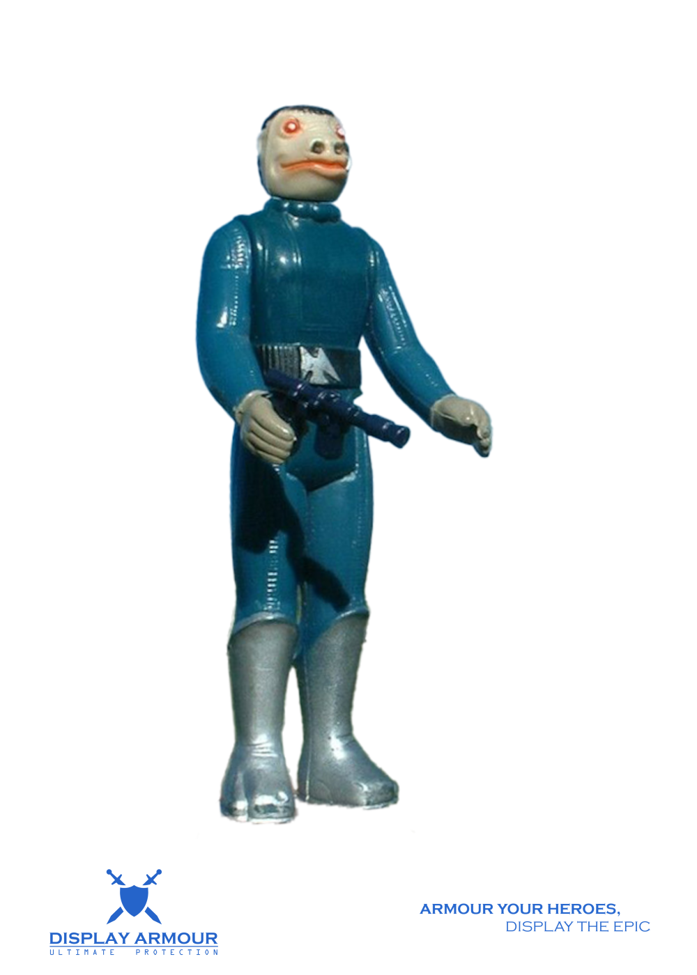 Star Wars Blue Snaggletooth Sears exclusive rare variant figure mint on card