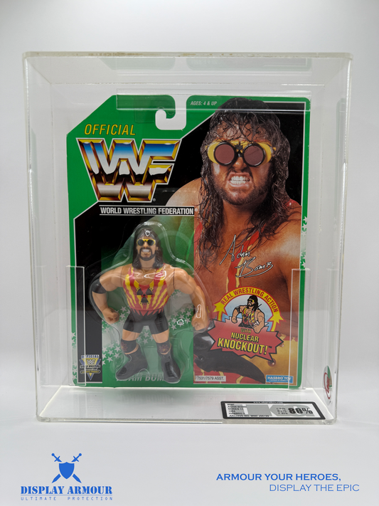 Adam Bomb WWF - Hasbro 1994 - Series 11 - MOC - Action Figure - UKG GRADED 85 85 80