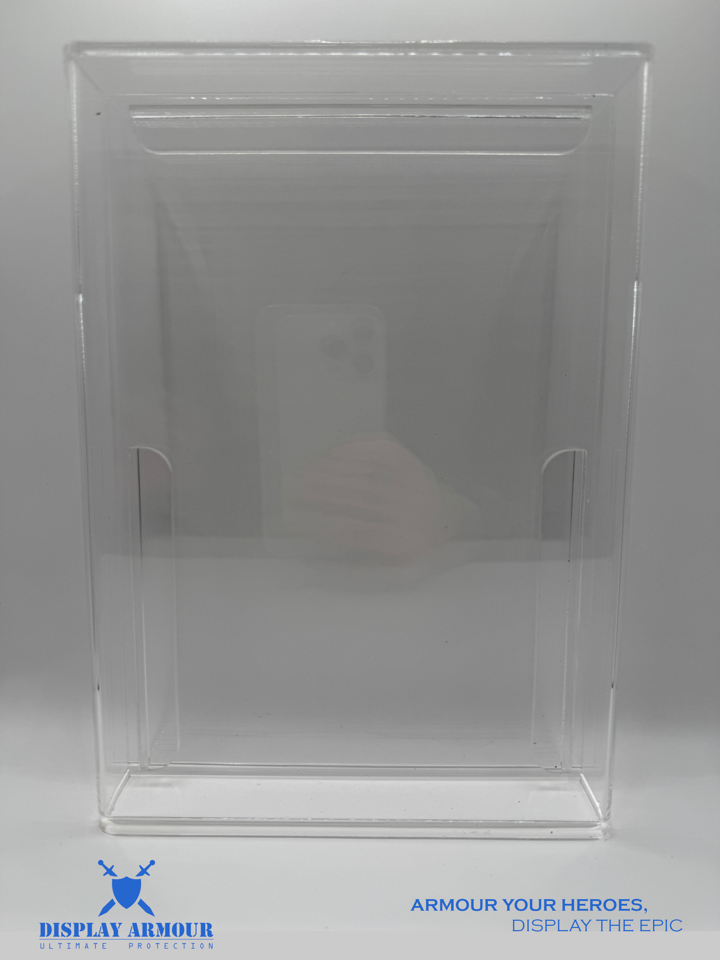 Marvel Legends Acrylic Display Case for Kenner Action Figures | UV Protection, Slide Bottom, Crystal Clear by Display Armour