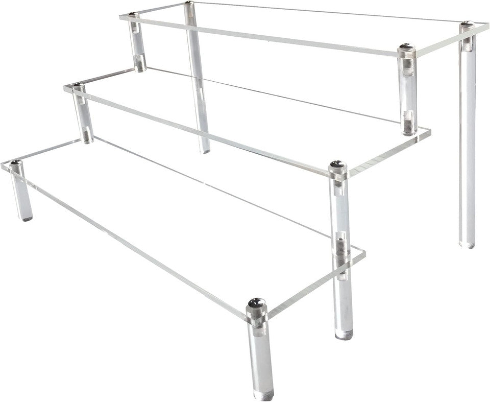 Display Armour Premium Acrylic Display Stand, perfect for organizing and displaying your action figures with a modern, clear acrylic design.
