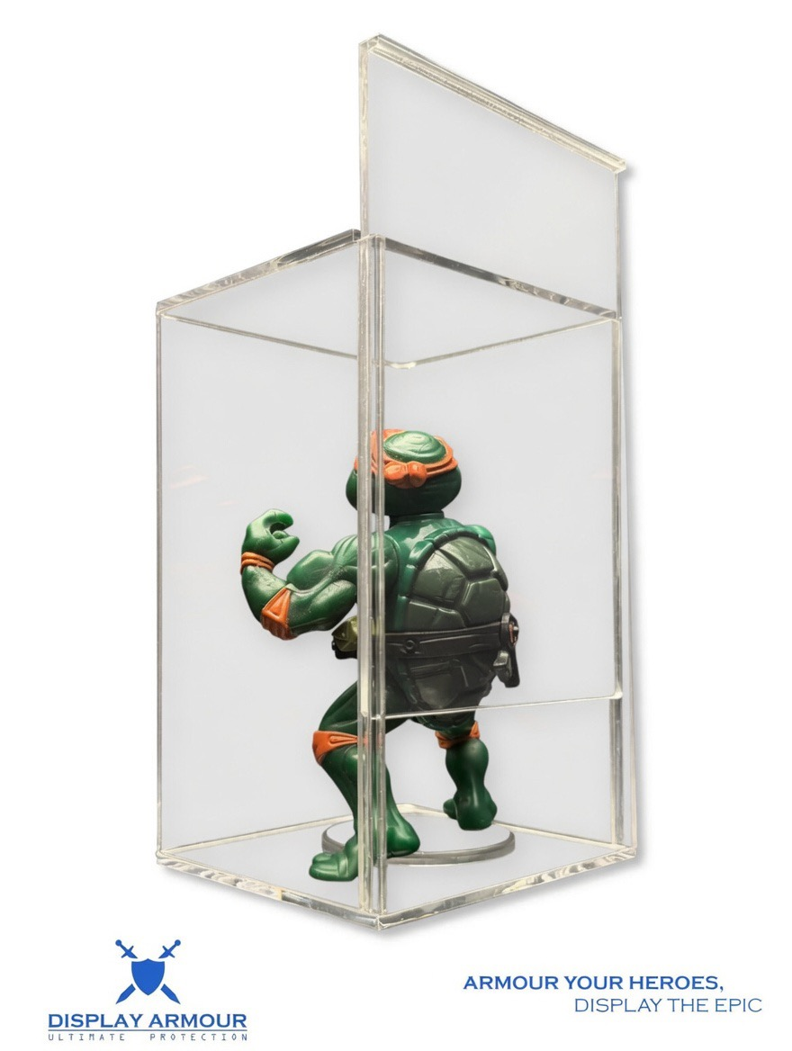 TMNT Playmates Figure Display Case – Acrylic Protector for Loose Figures