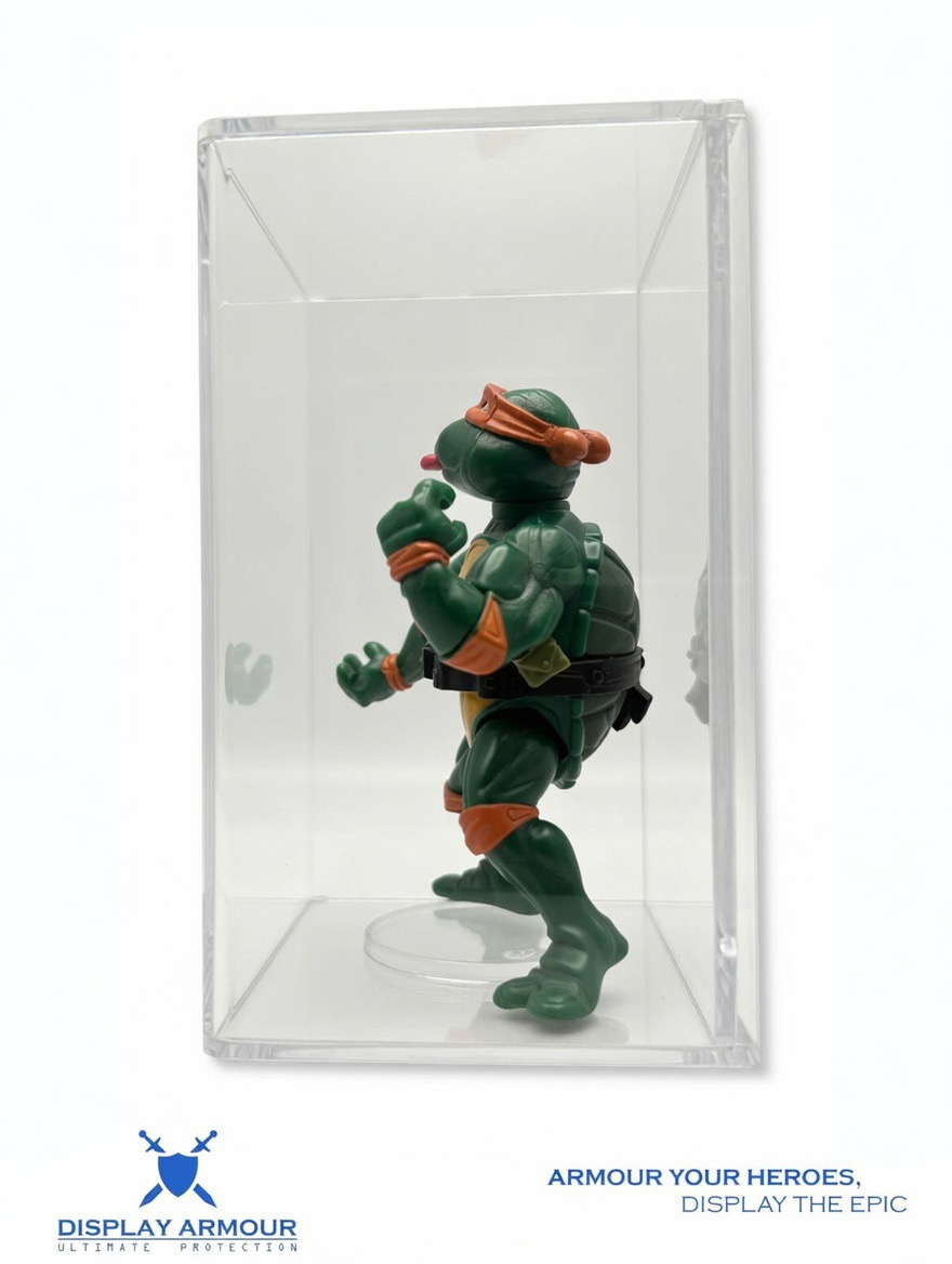 TMNT Playmates Figure Display Case – Acrylic Protector for Loose Figures