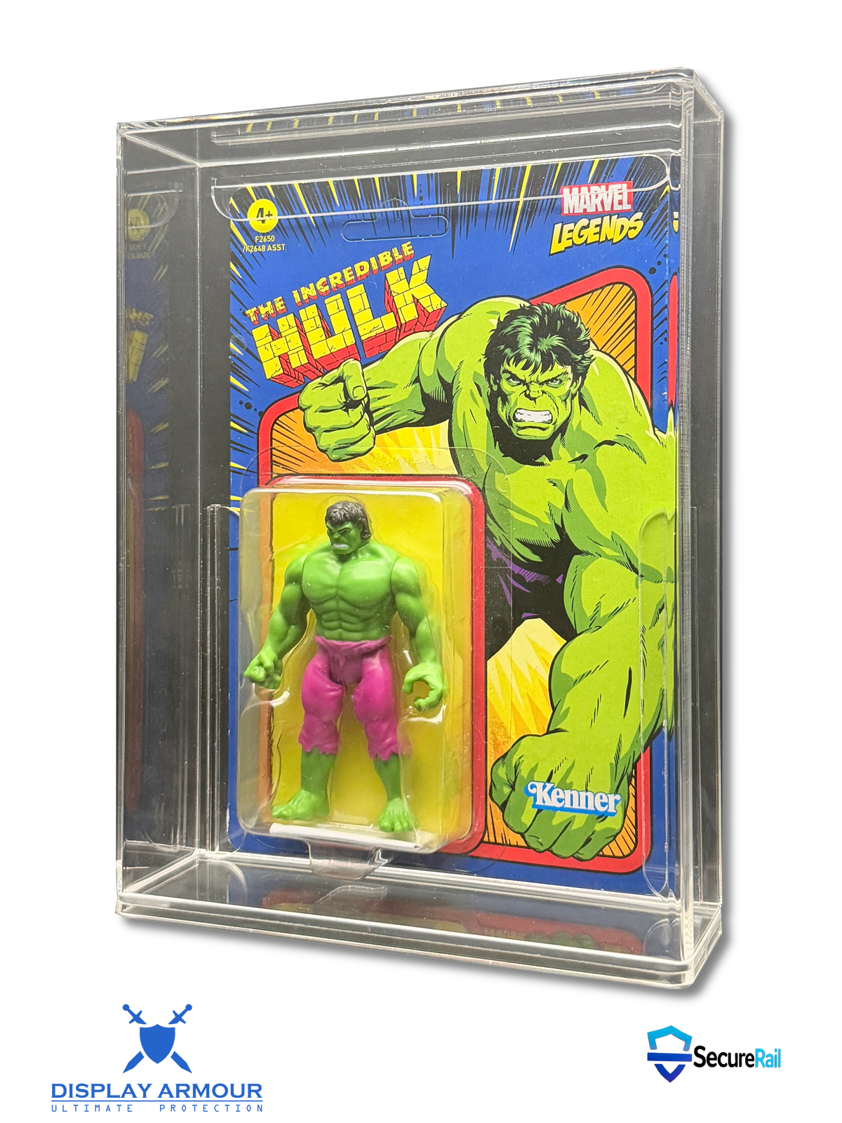 Marvel Action Figure in Display Armour Case