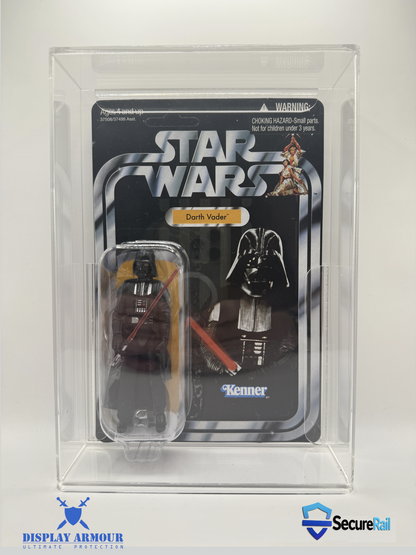 Star Wars The Vintage Collection figure in Display Armour UV-protected acrylic display case.