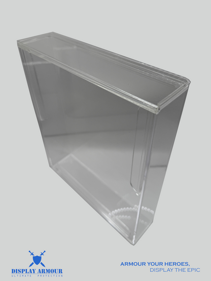 WWF Hasbro Action Figure Display Armour Case - Door Closed for Protection