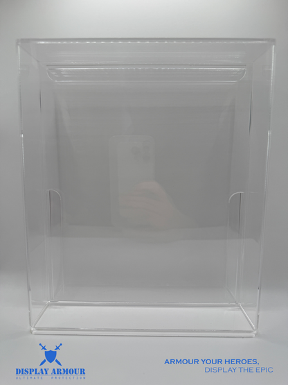 WWF Hasbro Display Armour Case for Action Figures - Front Empty View - Perfect for Protecting Your Collectibles