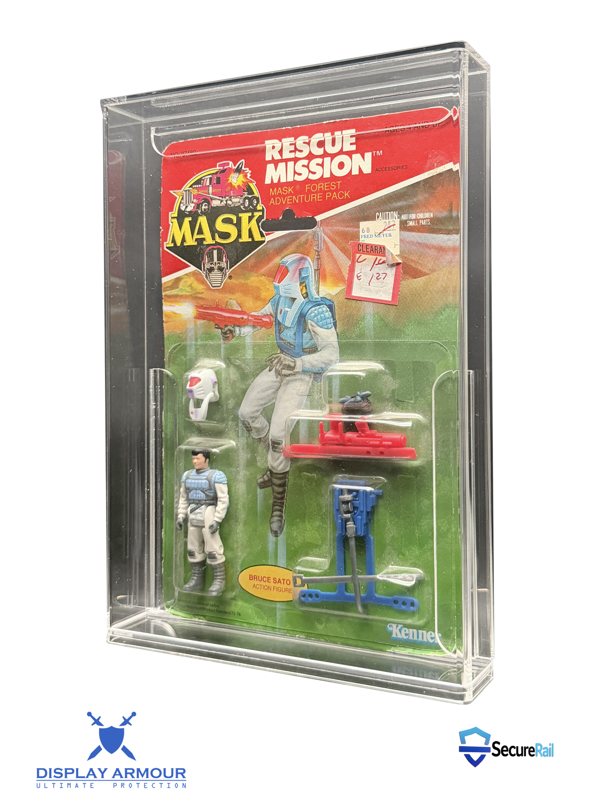 M.A.S.K. Action Figure in Display Armour Case