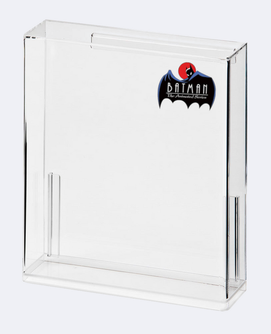 Batman Animated Series Acrylic Display Case for Kenner Action Figures | UV Protection, Slide Bottom, Crystal Clear by Display Armour