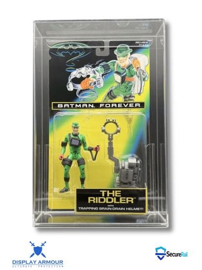 Batman Forever Kenner action figure acrylic display case front view