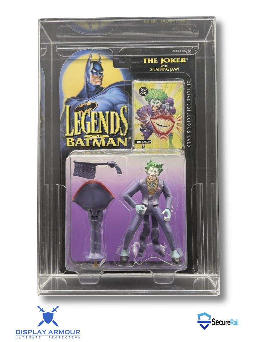 Legends of Batman Kenner action figure acrylic display case front view