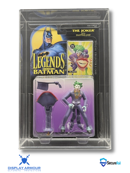 Legends of Batman Kenner action figure acrylic display case front view