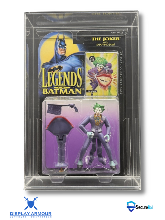 Legends of Batman Kenner action figure acrylic display case front view