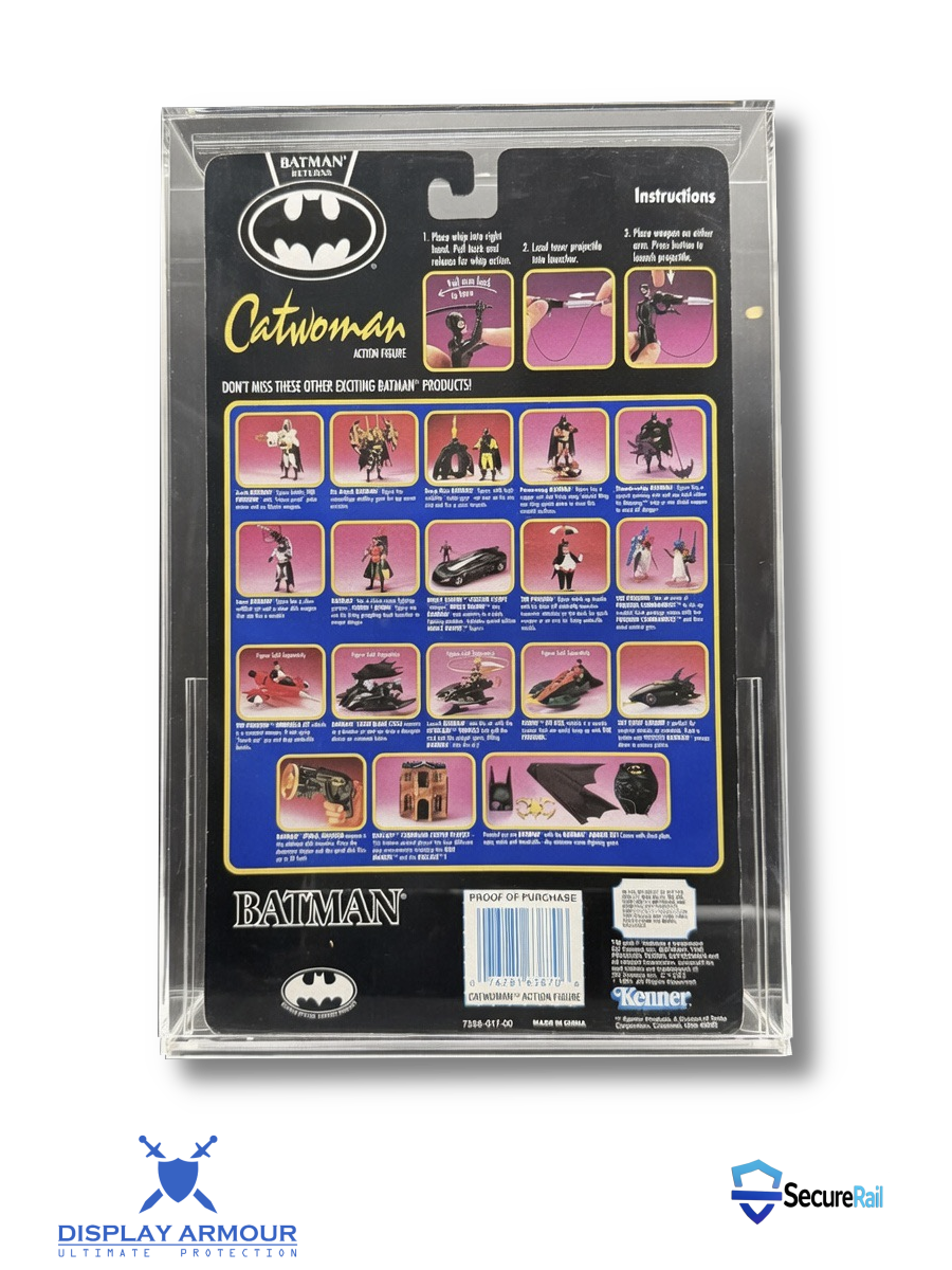 Batman Returns Kenner action figure card back artwork