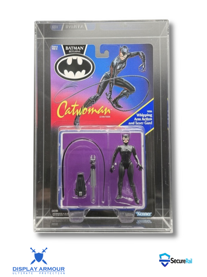 Batman Returns Kenner action figure acrylic display case front view
