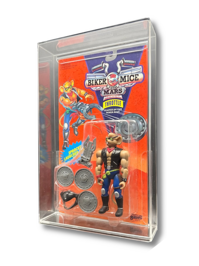 Biker mice From Mars Action Figure in Display Armour Case
