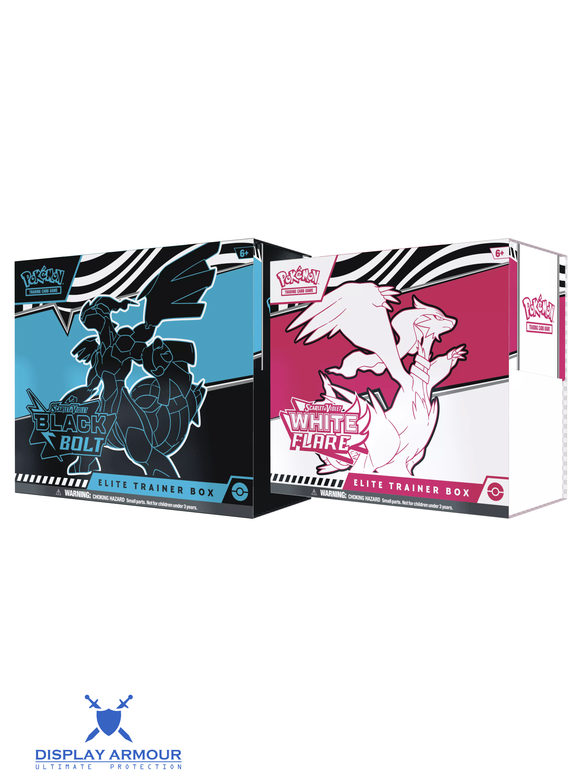 Black Bolt and White Flare paired sealed Pokémon products