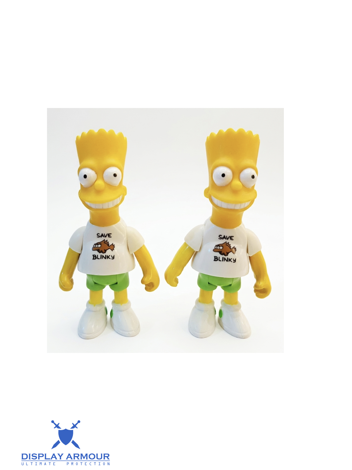 Save Blinky Bart Mattel 1990 rare Simpsons action figure