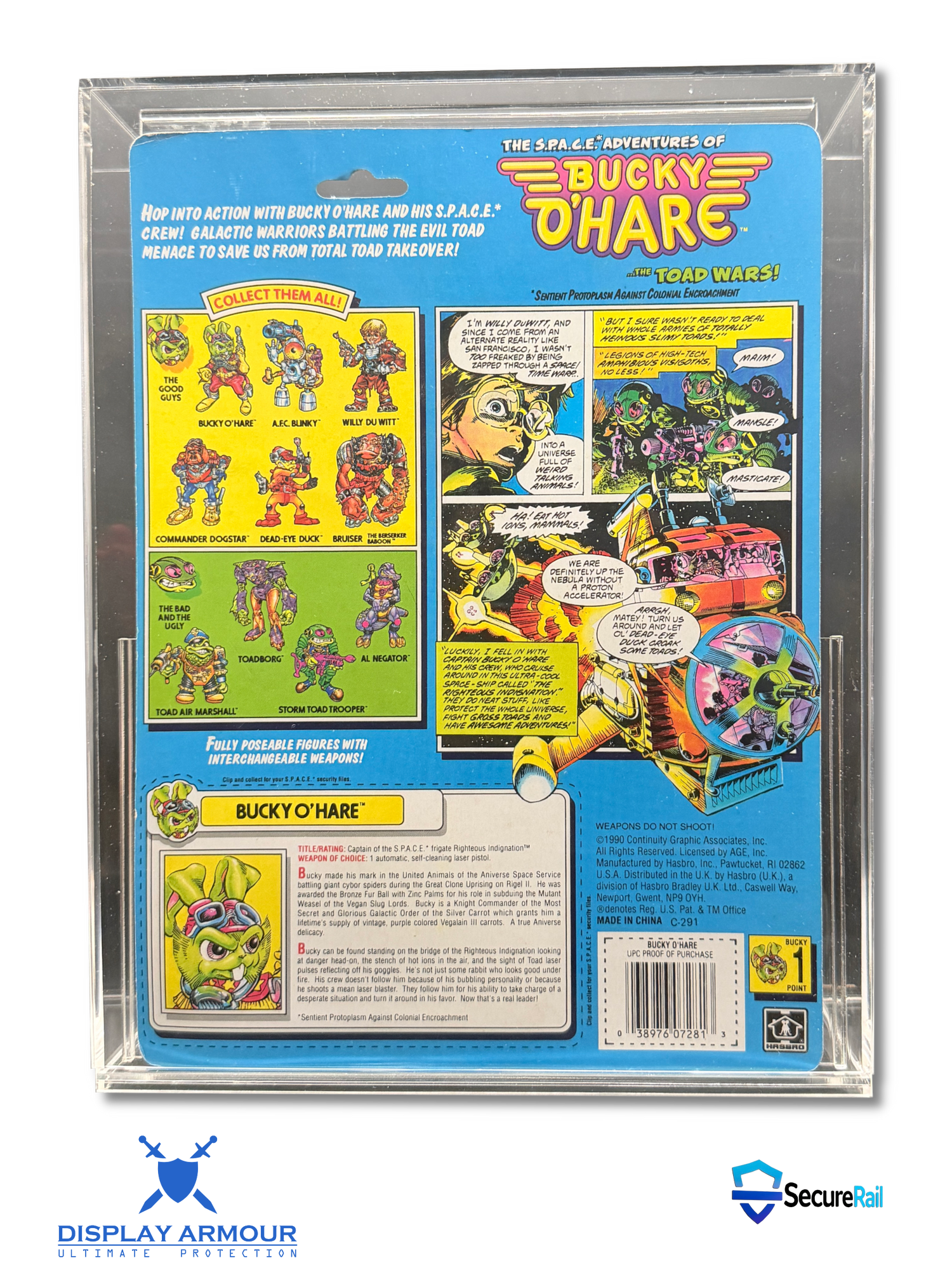 Bucky O'Hare in Display Armour Case