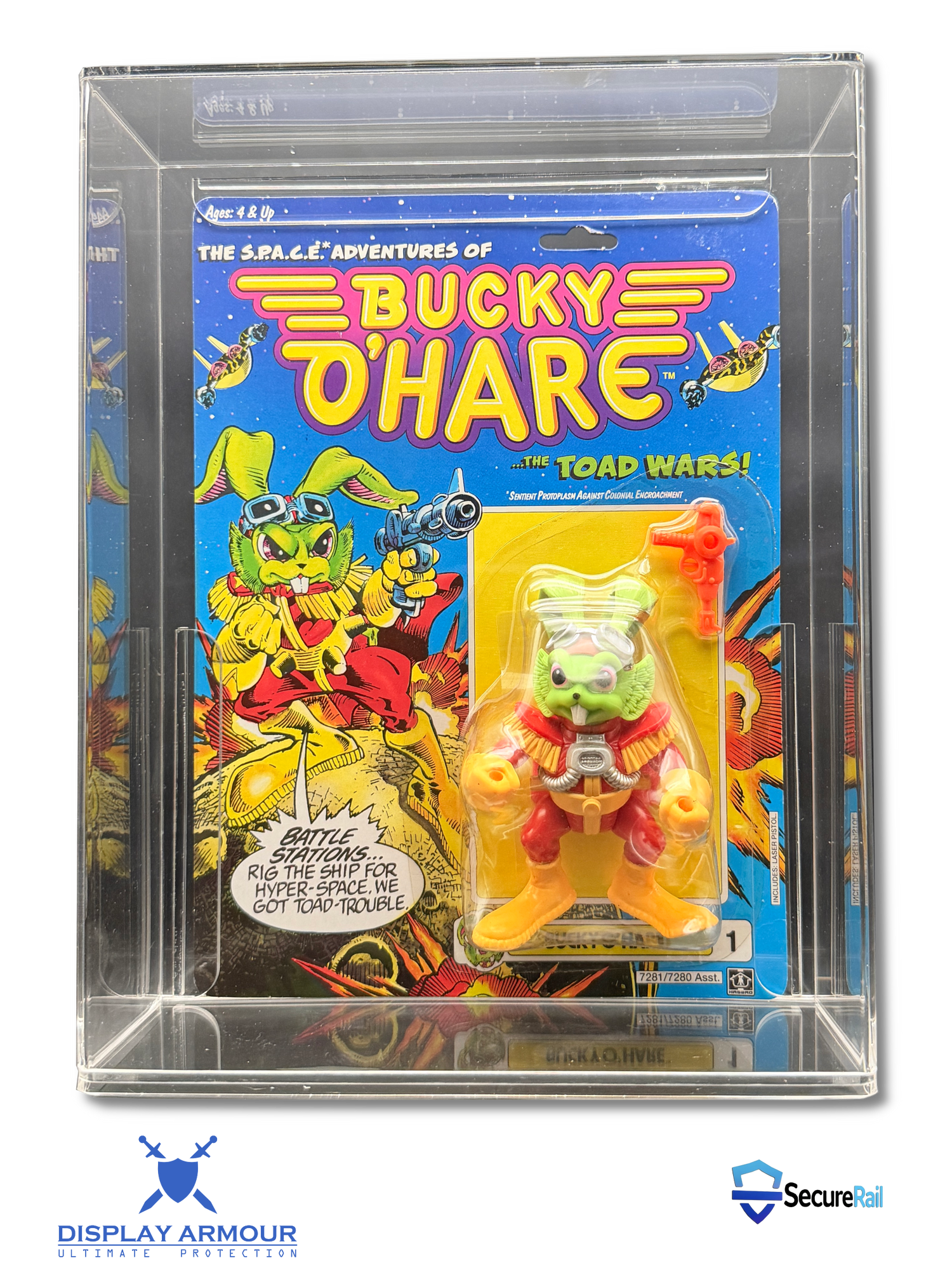 Bucky O'Hare Action Figure in Display Armour Case