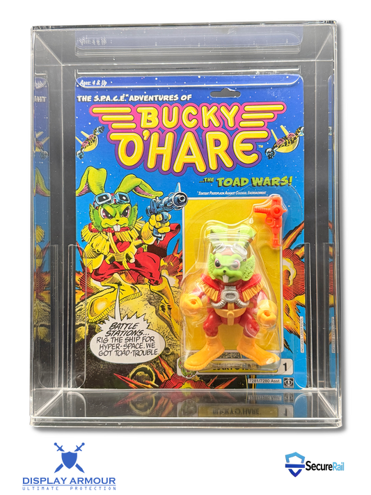 Bucky O’Hare Hasbro MOC Action Figure Display Case – UV Acrylic Protector