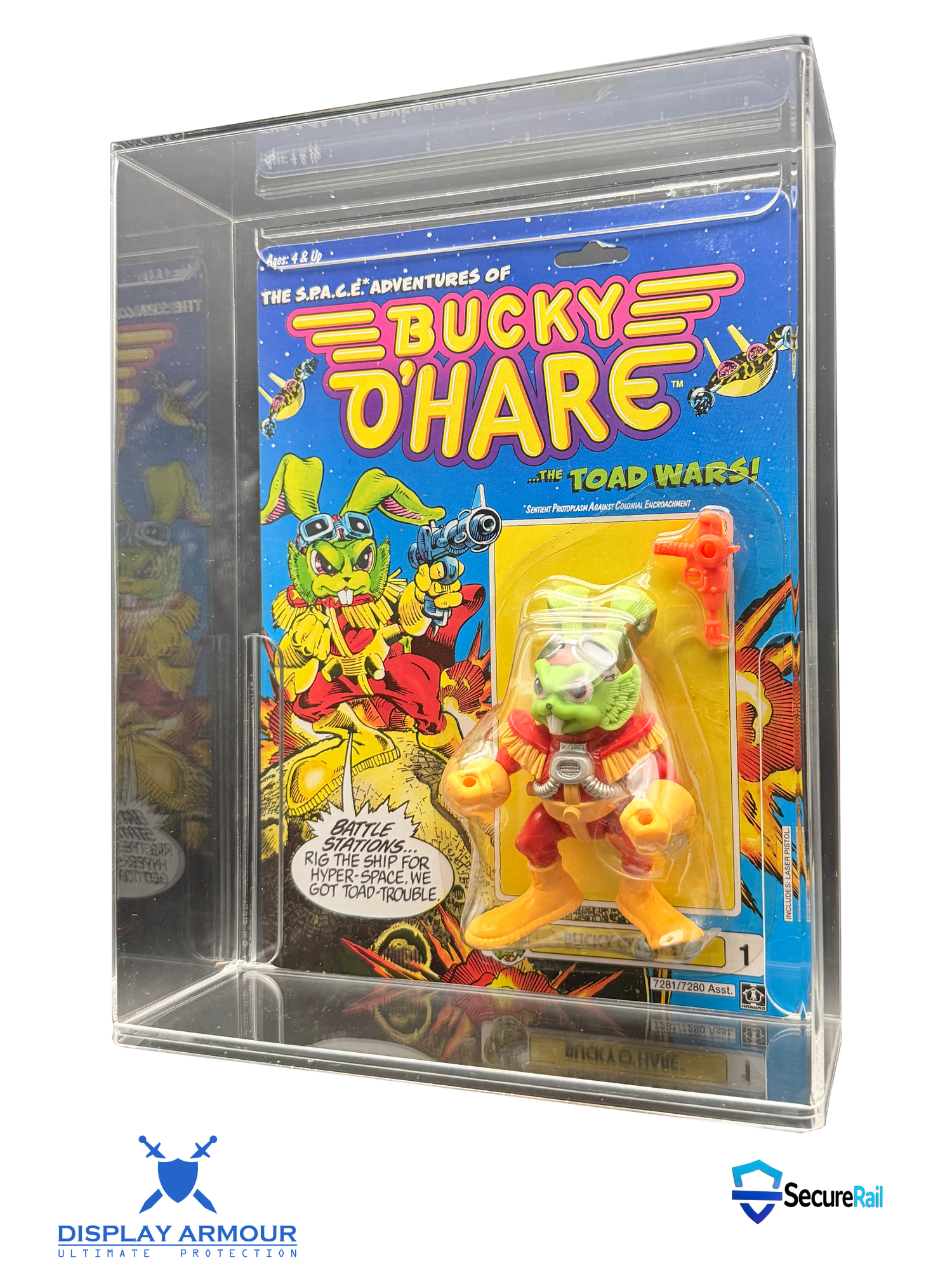 Bucky O'Hare Action Figure in Display Armour Case