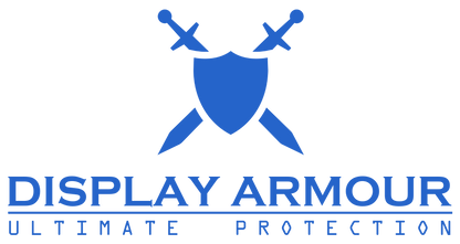 display armour ultimate protection logo in blue