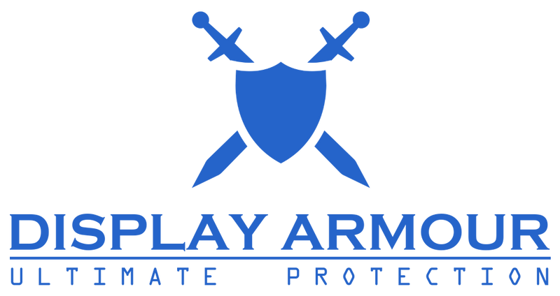 display armour ultimate protection logo in blue