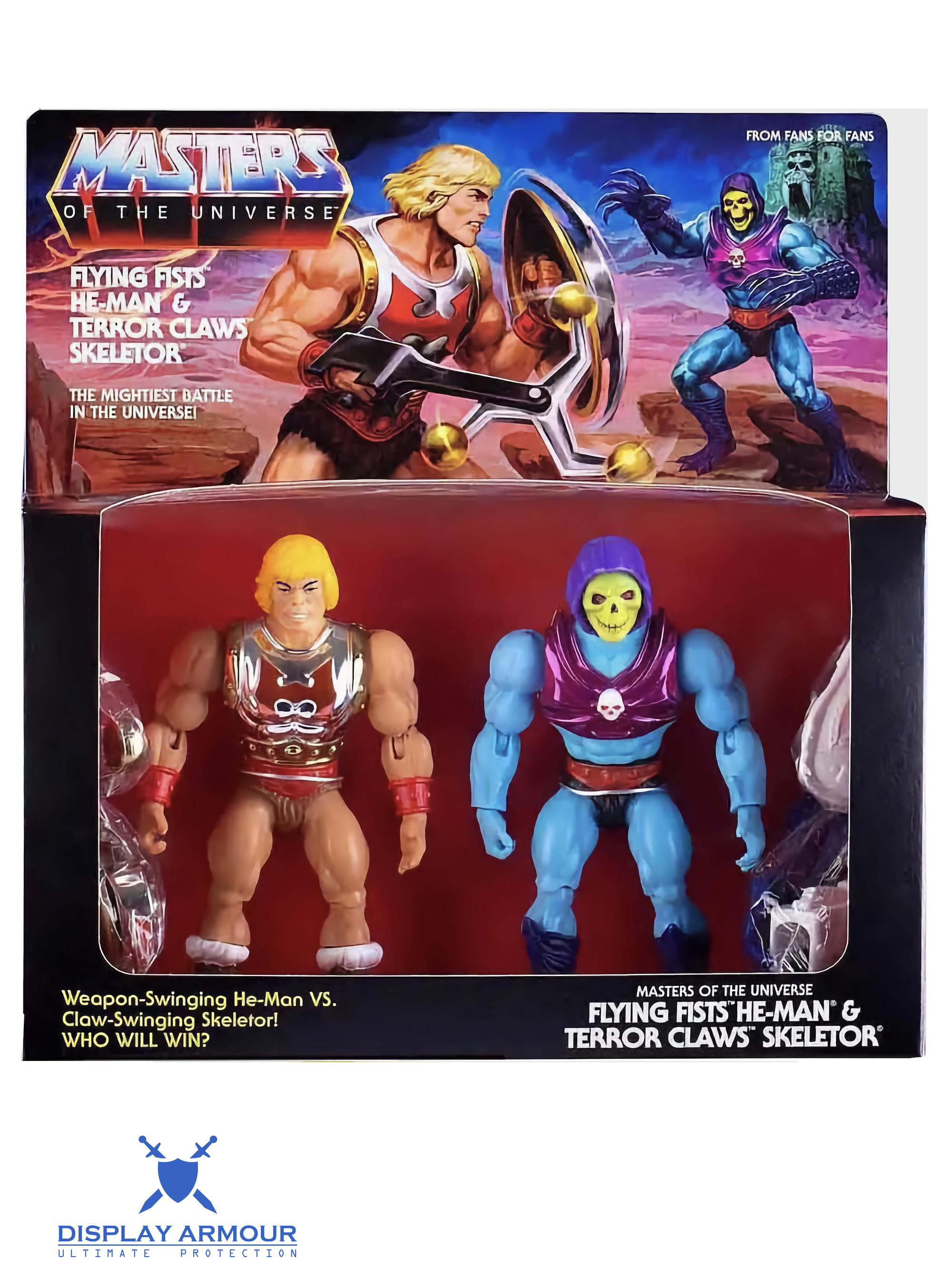 Flying Fists He-Man and Terror Claws Skeletor factory-sealed two-pack