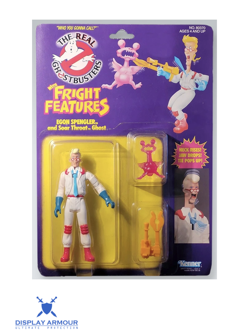 Fright Features Egon mint-on-card vintage Kenner Ghostbusters figure