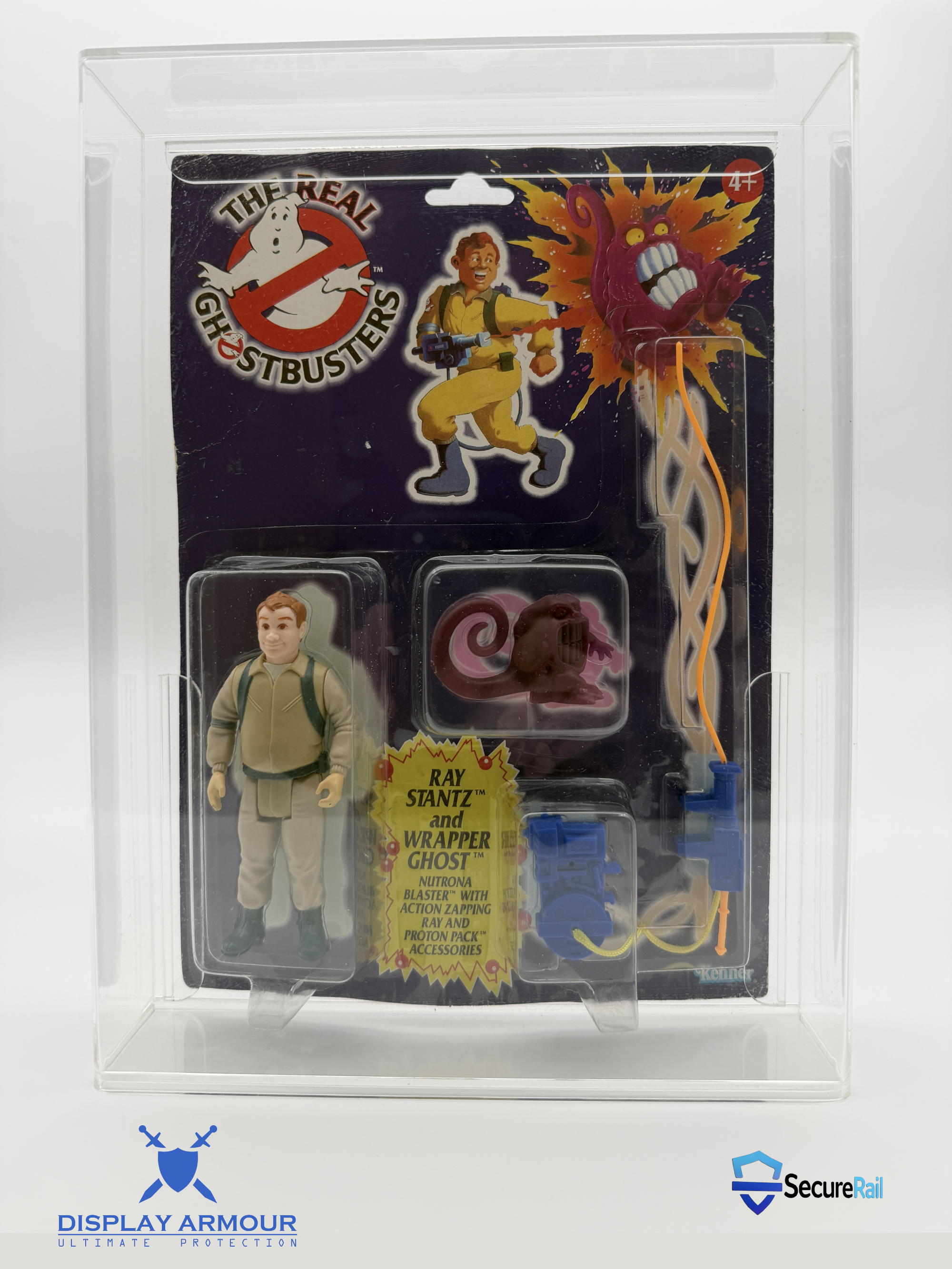 Ghostbusters Kenner Deep Bubble Display Case – UV Acrylic Protection ...