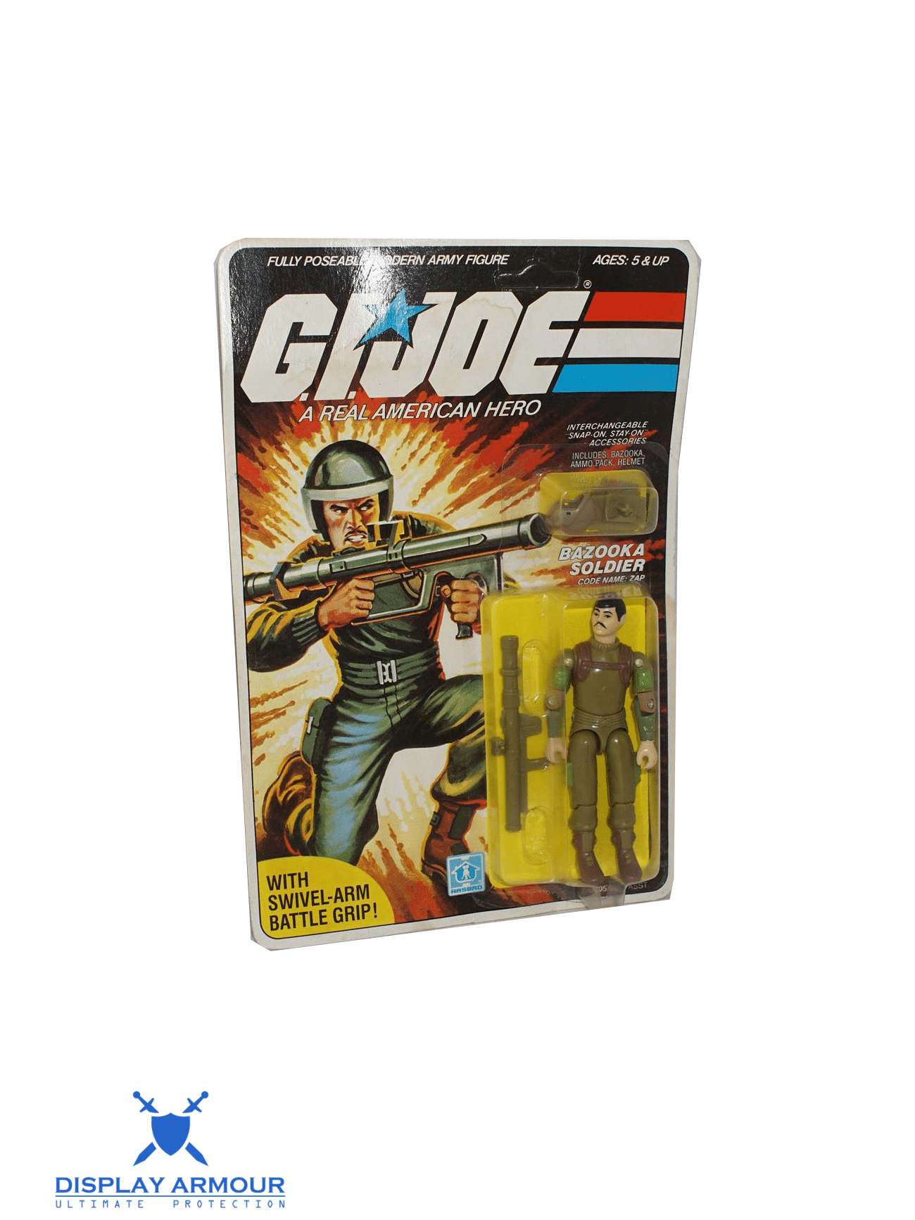 Cobra Mortal Brazil exclusive mint on card vintage GI Joe figure