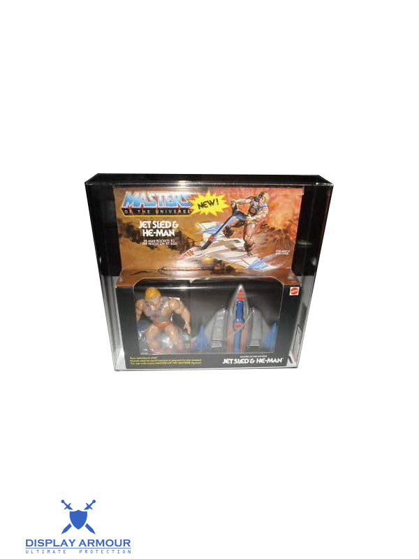 Jet Sled and He-Man vintage Masters of the Universe gift set