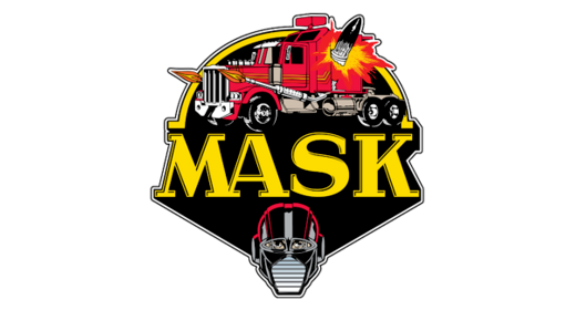 M.A.S.K. Kenner action figure acrylic display case hero banner by Display Armour.