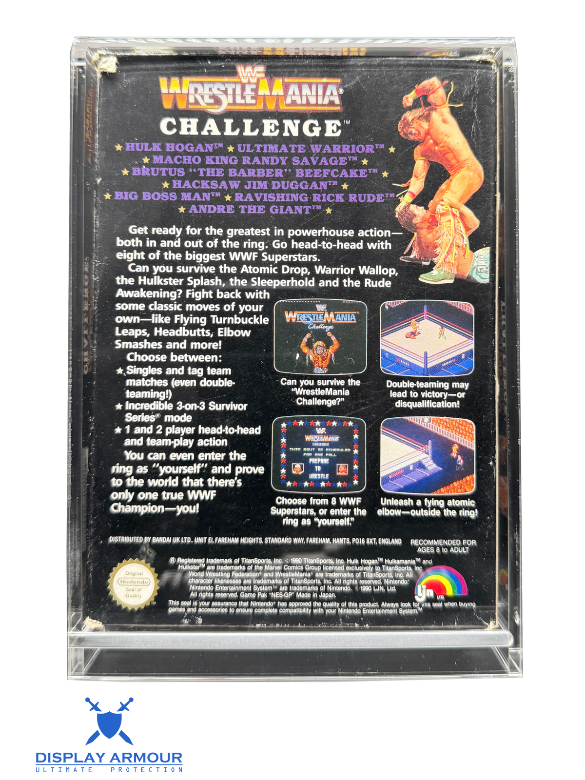 NES Acrylic Display Case for Boxed Nintendo Games
