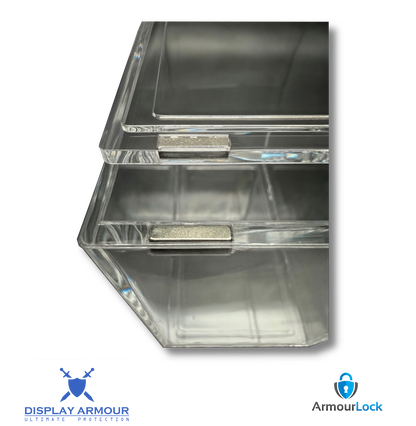 ArmourLock magnetic closure system for Pokémon display cases