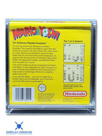 Game Boy Acrylic Display Case for Boxed Nintendo Games
