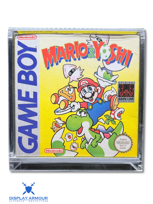 Game Boy Acrylic Display Case for Boxed Nintendo Games