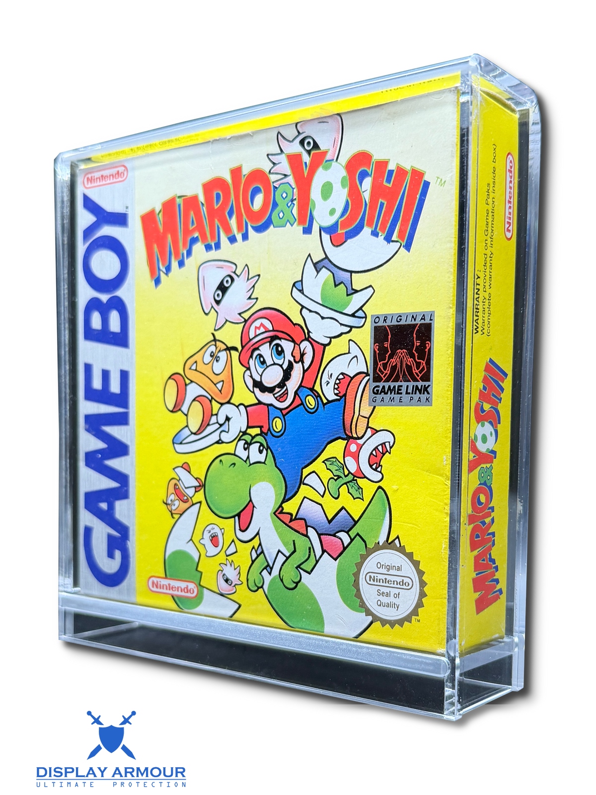Game Boy Acrylic Display Case for Boxed Nintendo Games