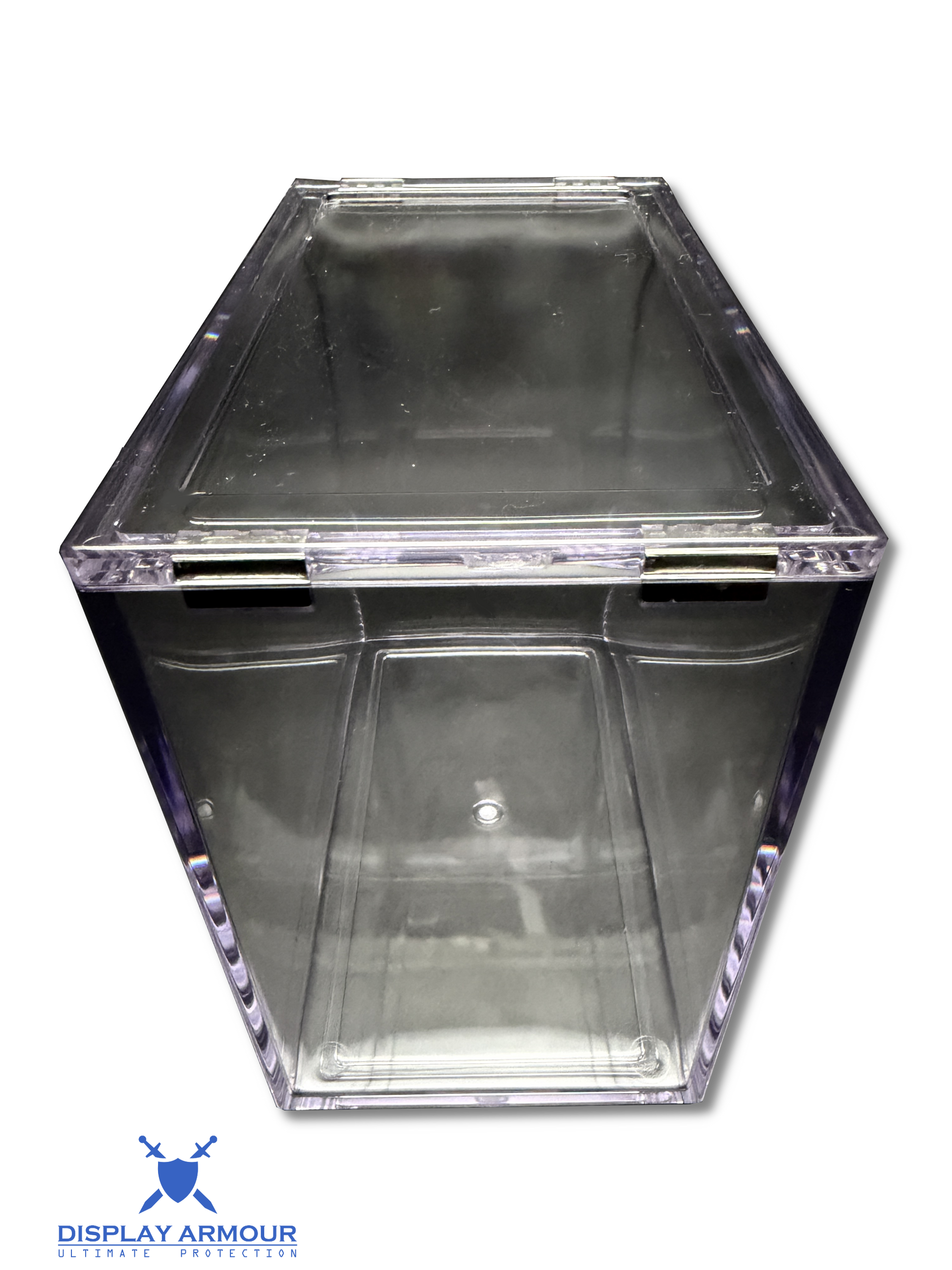 Pokémon Elite Trainer Box booster box acrylic case with lid closed.